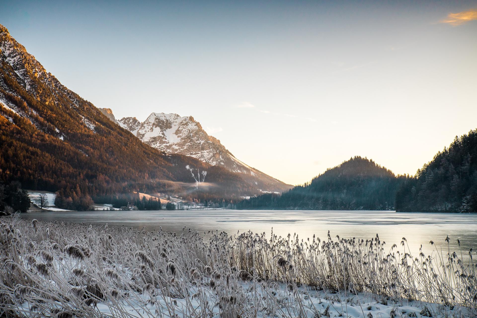 Der Hintersteinersee im Winter