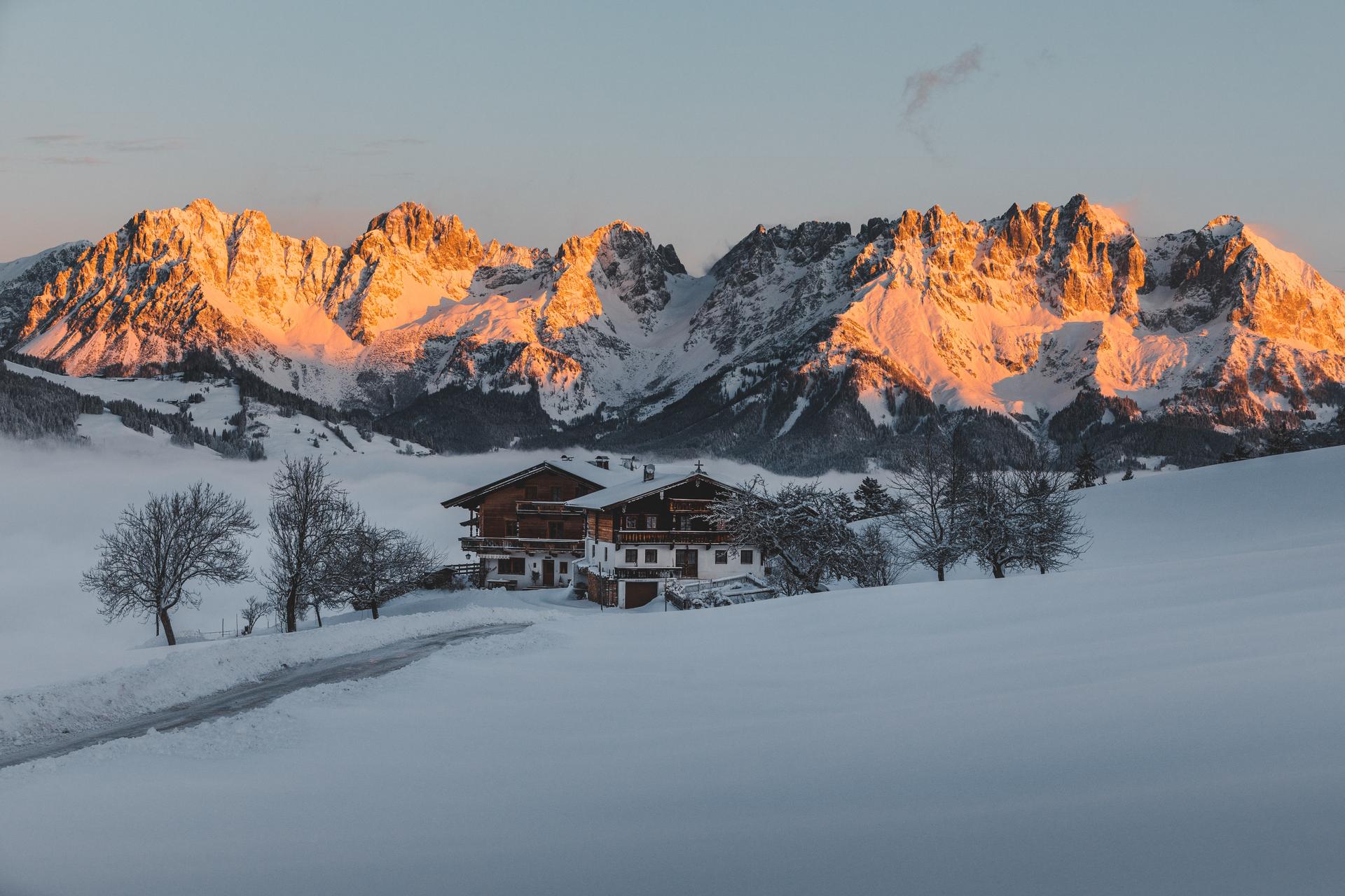 Winter am Wilden Kaiser